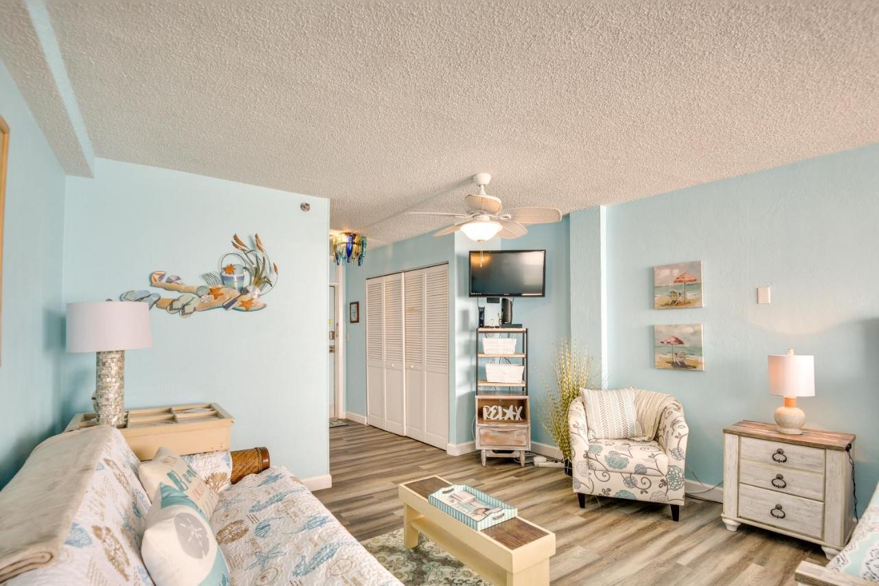 Updated Daytona Beach Oceanfront Studio! Ngoại thất bức ảnh