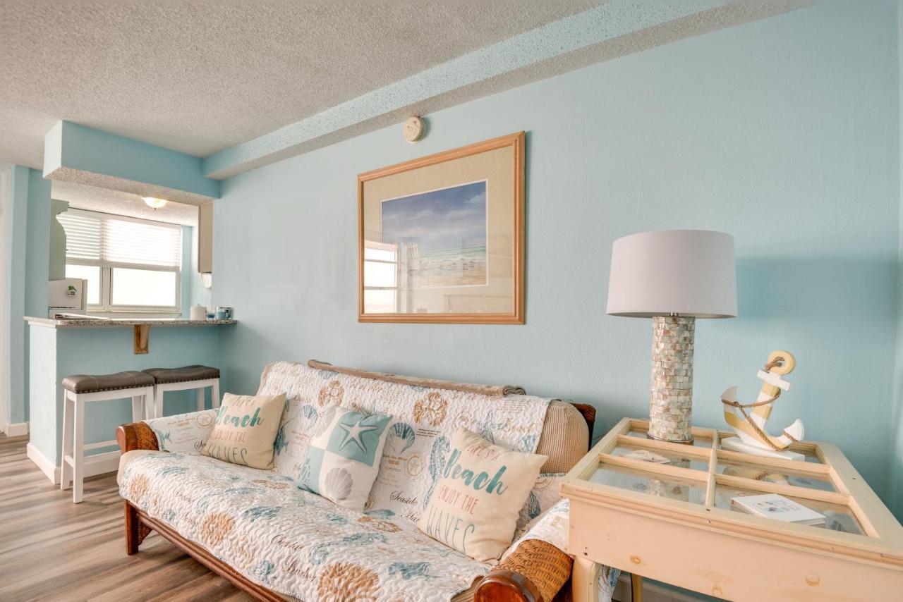 Updated Daytona Beach Oceanfront Studio! Ngoại thất bức ảnh