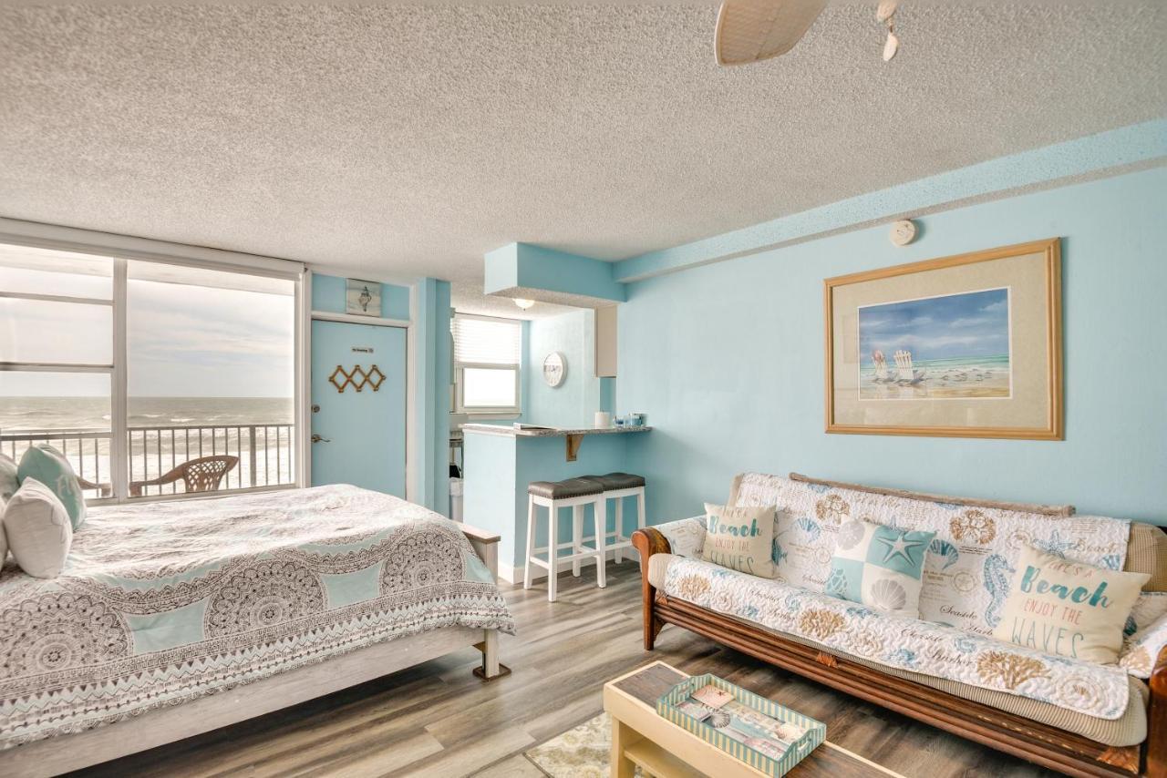 Updated Daytona Beach Oceanfront Studio! Ngoại thất bức ảnh