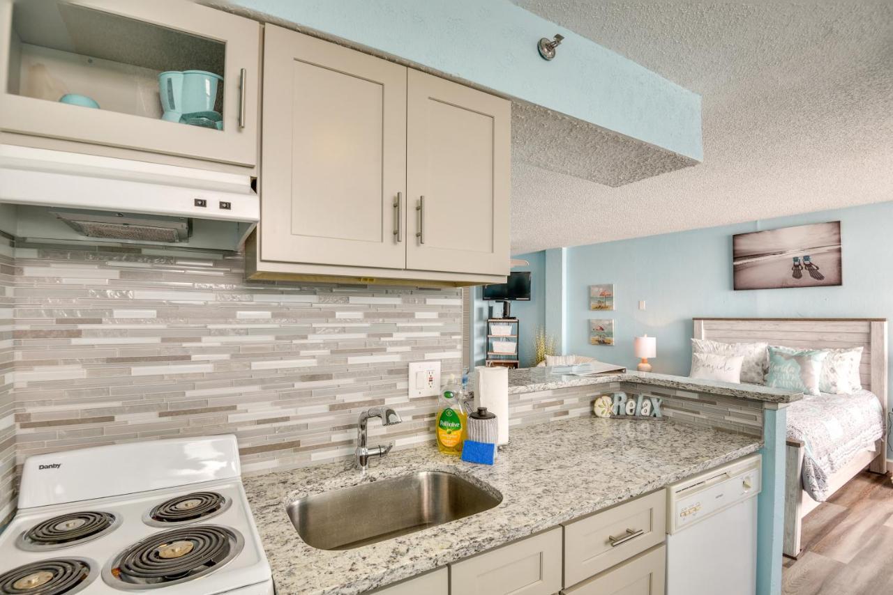 Updated Daytona Beach Oceanfront Studio! Ngoại thất bức ảnh
