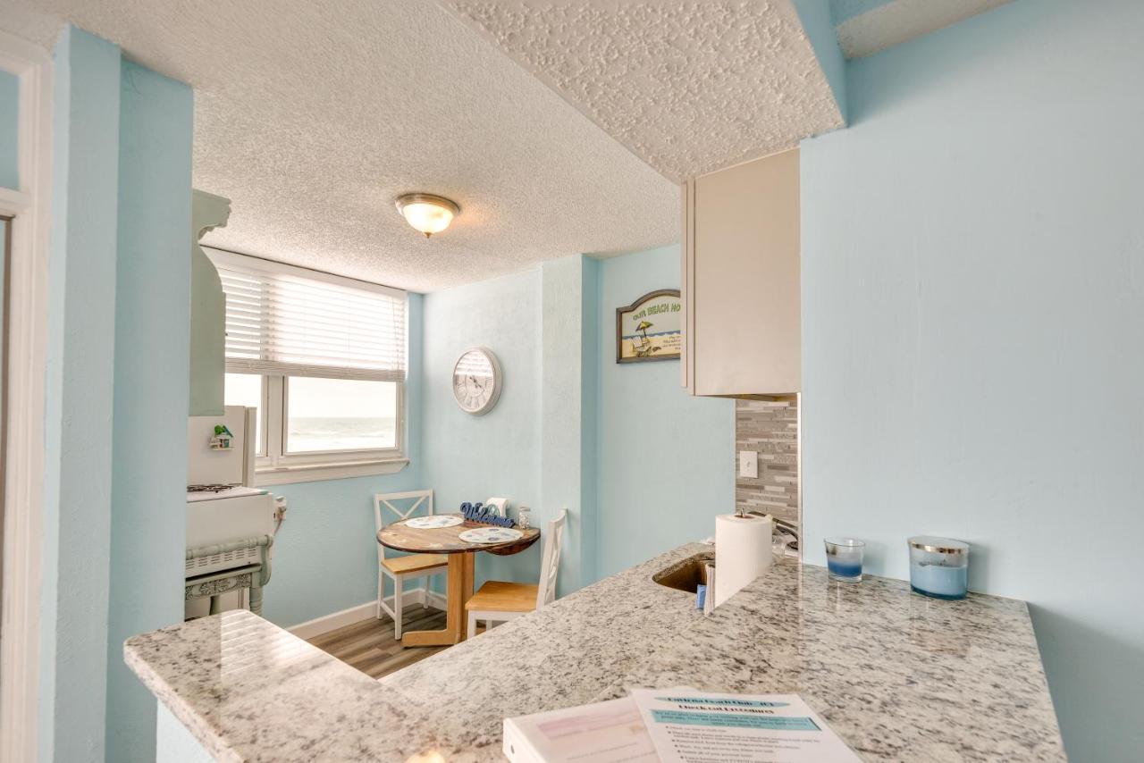 Updated Daytona Beach Oceanfront Studio! Ngoại thất bức ảnh