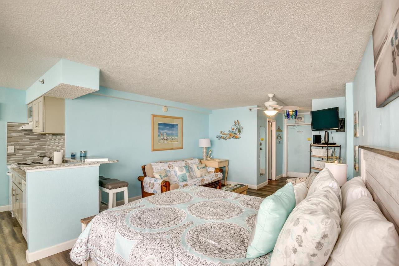 Updated Daytona Beach Oceanfront Studio! Ngoại thất bức ảnh