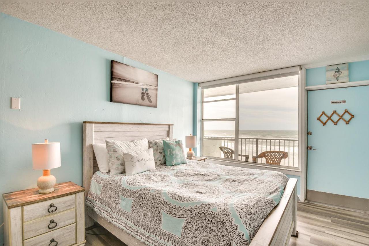 Updated Daytona Beach Oceanfront Studio! Ngoại thất bức ảnh