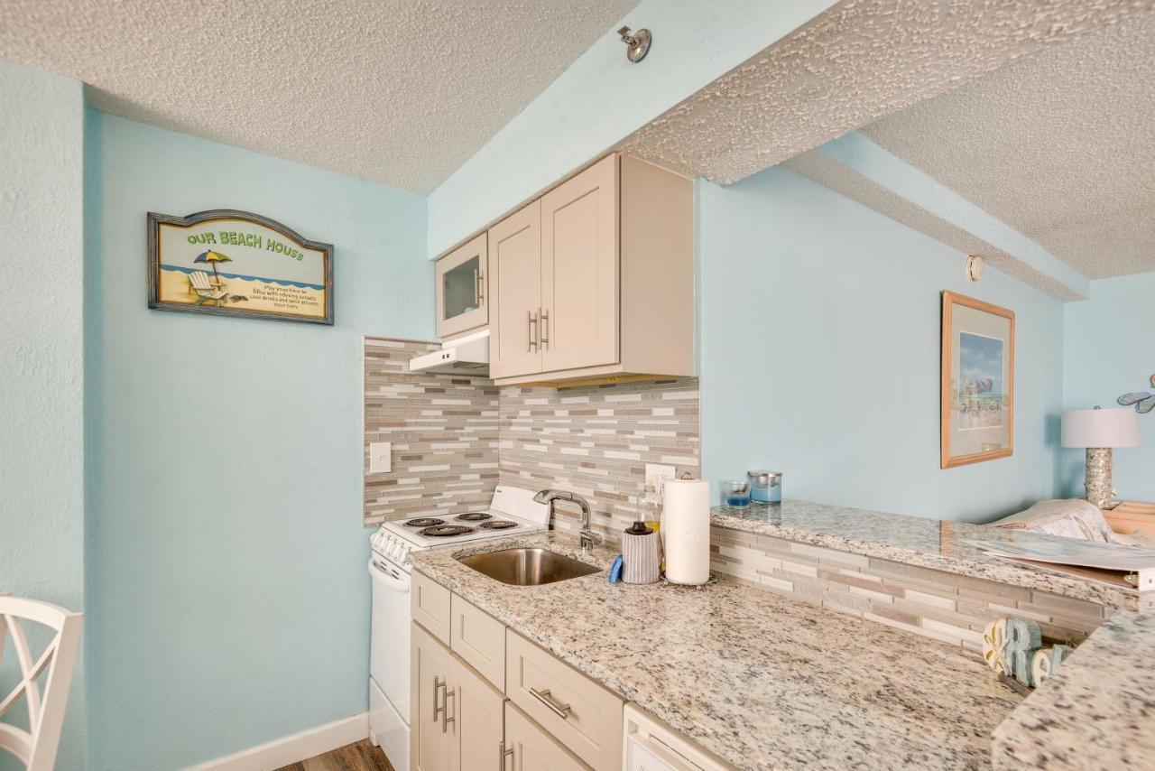 Updated Daytona Beach Oceanfront Studio! Ngoại thất bức ảnh