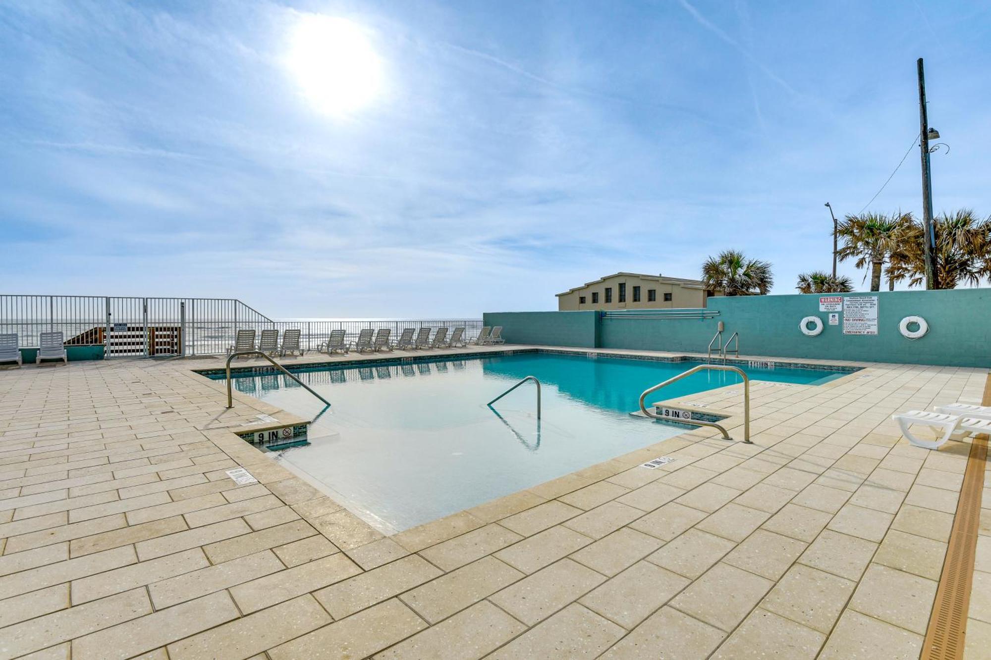 Updated Daytona Beach Oceanfront Studio! Ngoại thất bức ảnh