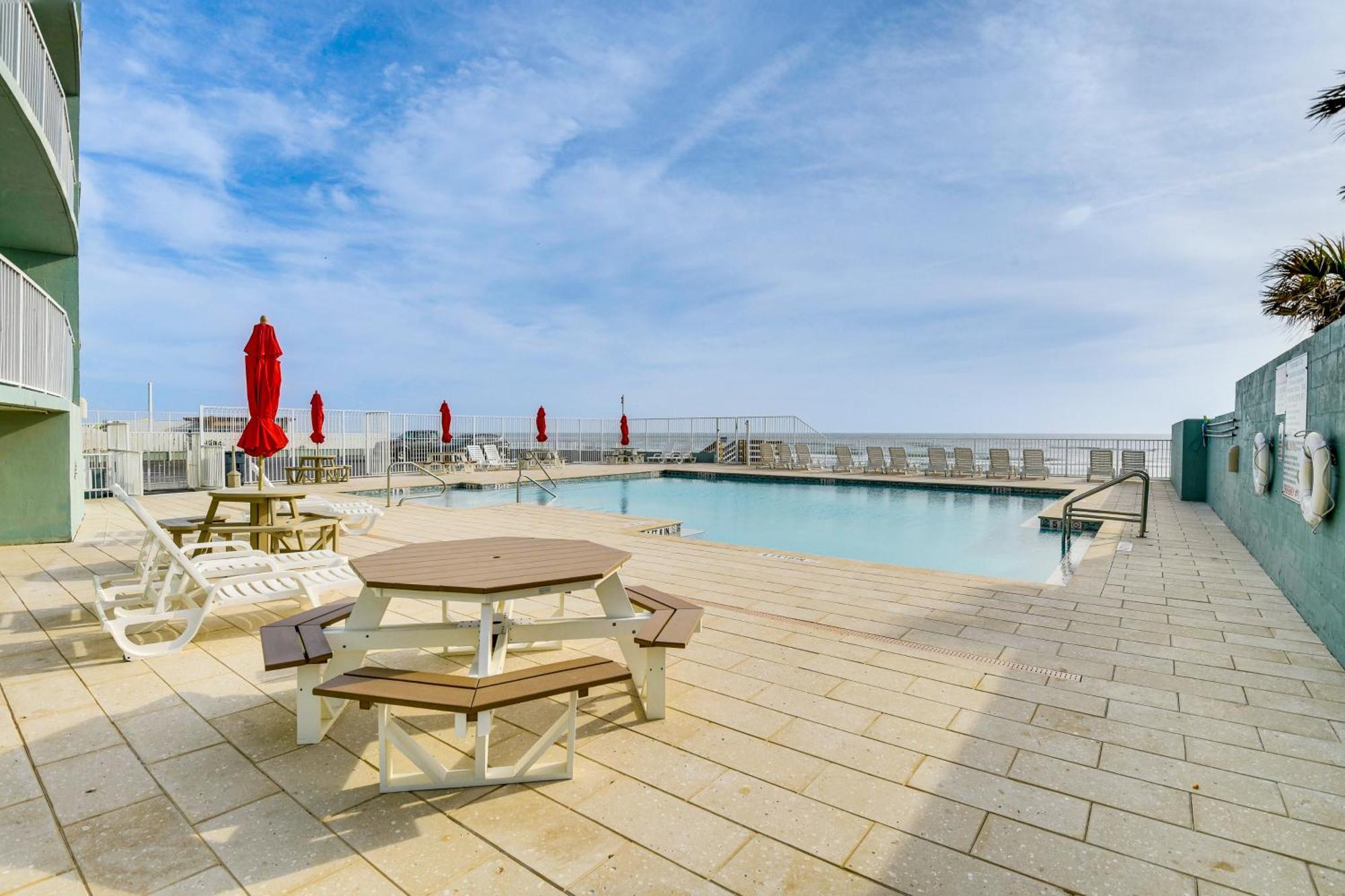 Updated Daytona Beach Oceanfront Studio! Ngoại thất bức ảnh